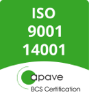 Certifications ISO 9001 et ISO 14001 BCS-certification.png
